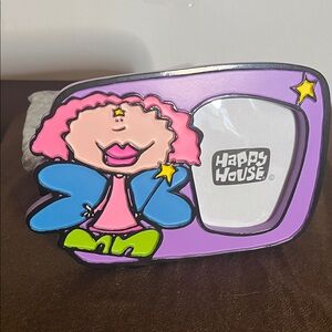 😄Vintage Y2K Fairy Happy House picture frame NEW
